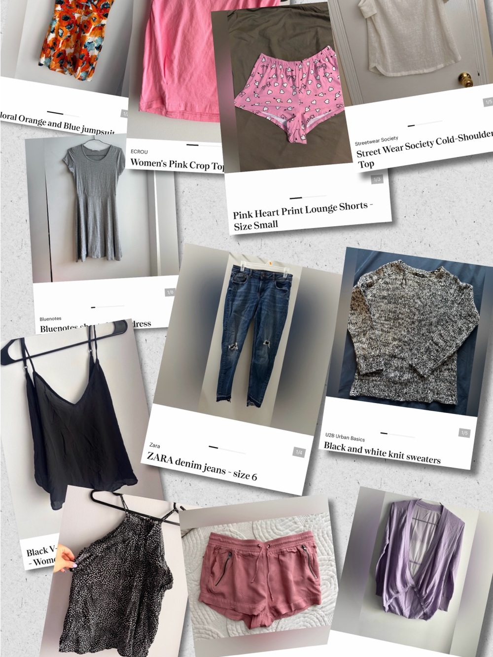 Bundle of 11 Women’s clothes - size S